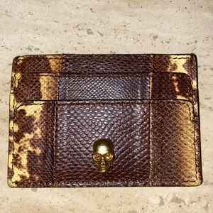 Alexander McQueen Card Holder